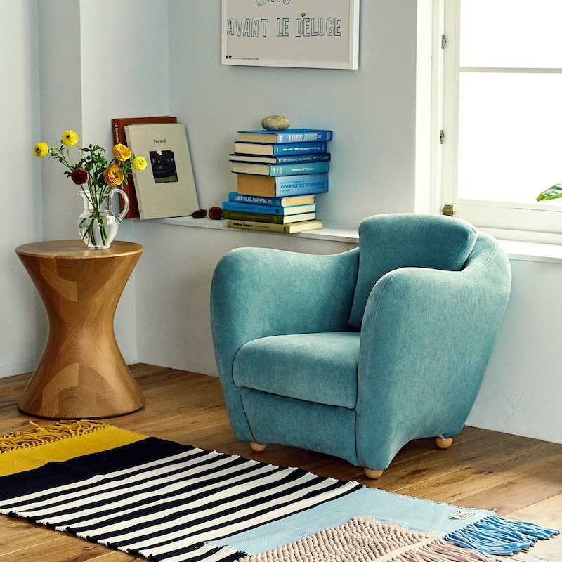 明日朝まで】IDEE MINI MILLER ARM CHAIR 無印 ソファ 1人掛けソファ