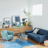 ［ＩＤＥＥ］ＭＩＮＩ　ＭＩＬＬＥＲ　ＡＲＭ　ＣＨＡＩＲ　ＢＬＵＥ　ＧＲＡＹ
