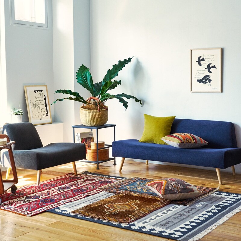 IDEE］AO SOFA （2） NAVY | 無印良品