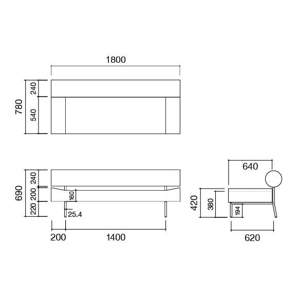［ＩＤＥＥ］ＤＩＶＡＮＣＯ　ＳＯＦＡ　Ｒ　ＢＬＡＣＫ／ＬＩＧＨＴ　ＧＲＡＹ