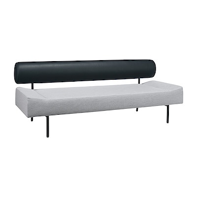 無印良品　ＤＩＶＡＮＣＯ　ＳＯＦＡ　Ｒ　ＢＬＡＣＫ／ＬＩＧＨＴ　ＧＲＡＹ