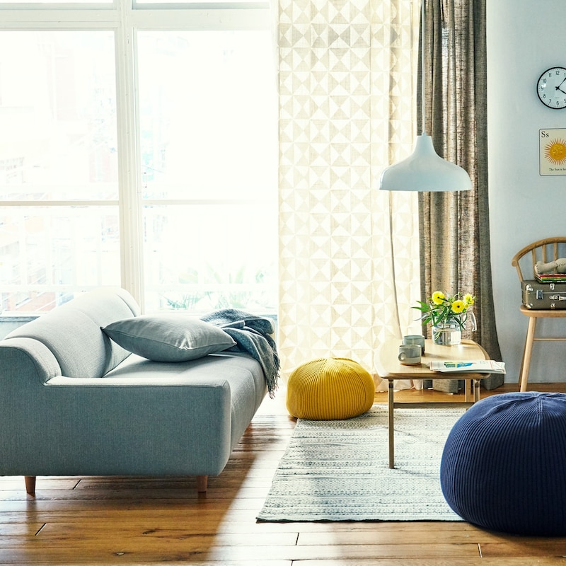 IDEE］PLAISIR SOFA BLUE GRAY | 無印良品