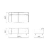 ［ＩＤＥＥ］ＰＬＡＩＳＩＲ　ＳＯＦＡ　ＢＬＵＥ　ＧＲＡＹ