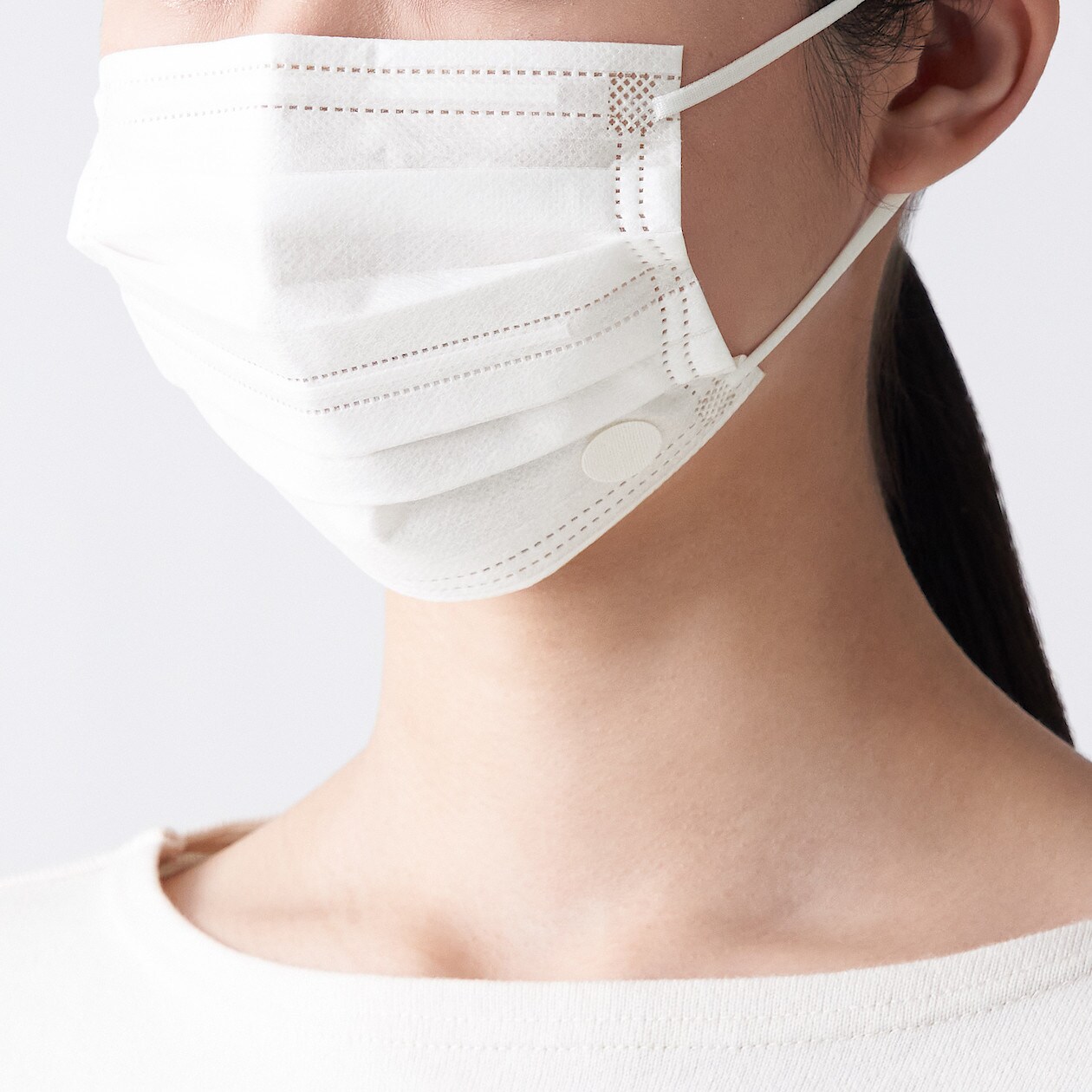 マスクに貼るアロマオイル用シール ３０枚入 １５枚 ２シート 衛生用品 マスク 除菌シート 汗拭きシート 綿棒 通販 無印良品