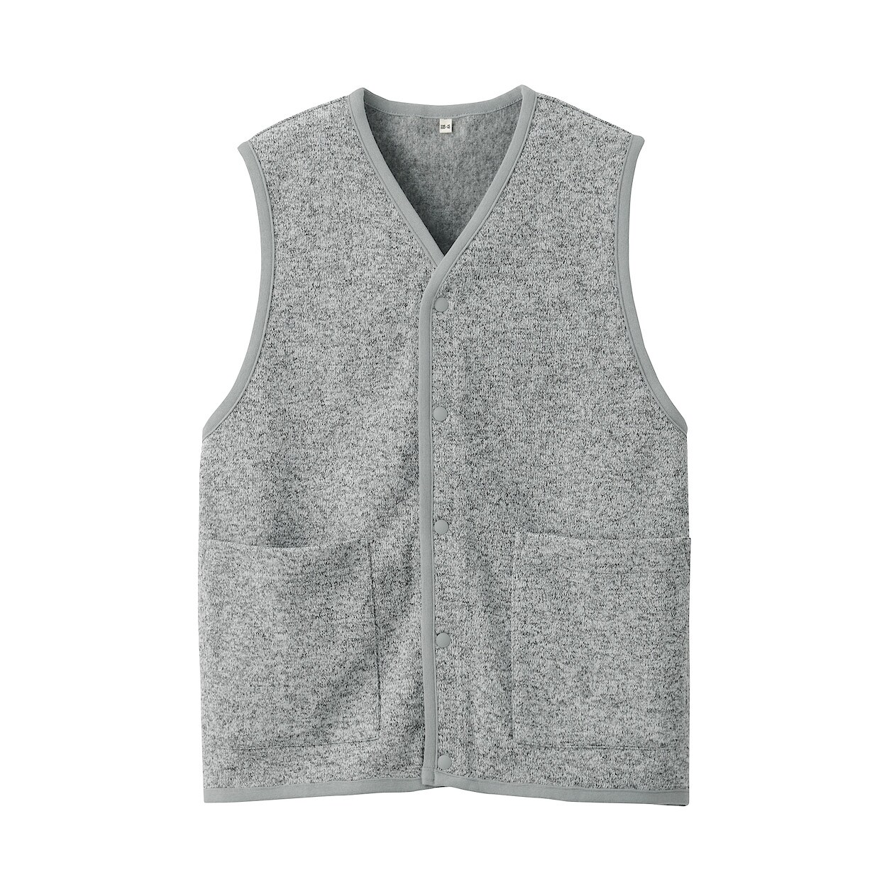 男女兼用 ニットフリースベスト s m ライトグレー Muji Labo セーター カーディガン 通販 無印良品 男女兼用 ニットフリースベスト s m ライトグレー Muji Labo セーター カーディガン 通販 無印良品