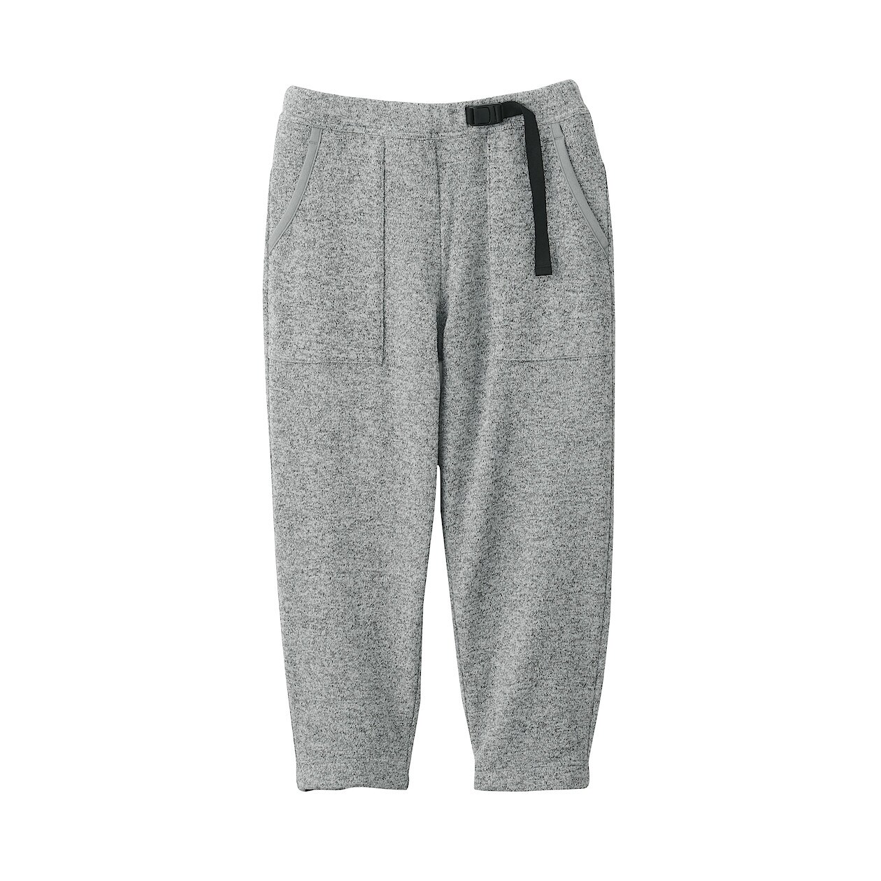 男女兼用 ニットフリースイージーパンツ 男女兼用ｓ ライトグレー Muji Labo パンツ 通販 無印良品