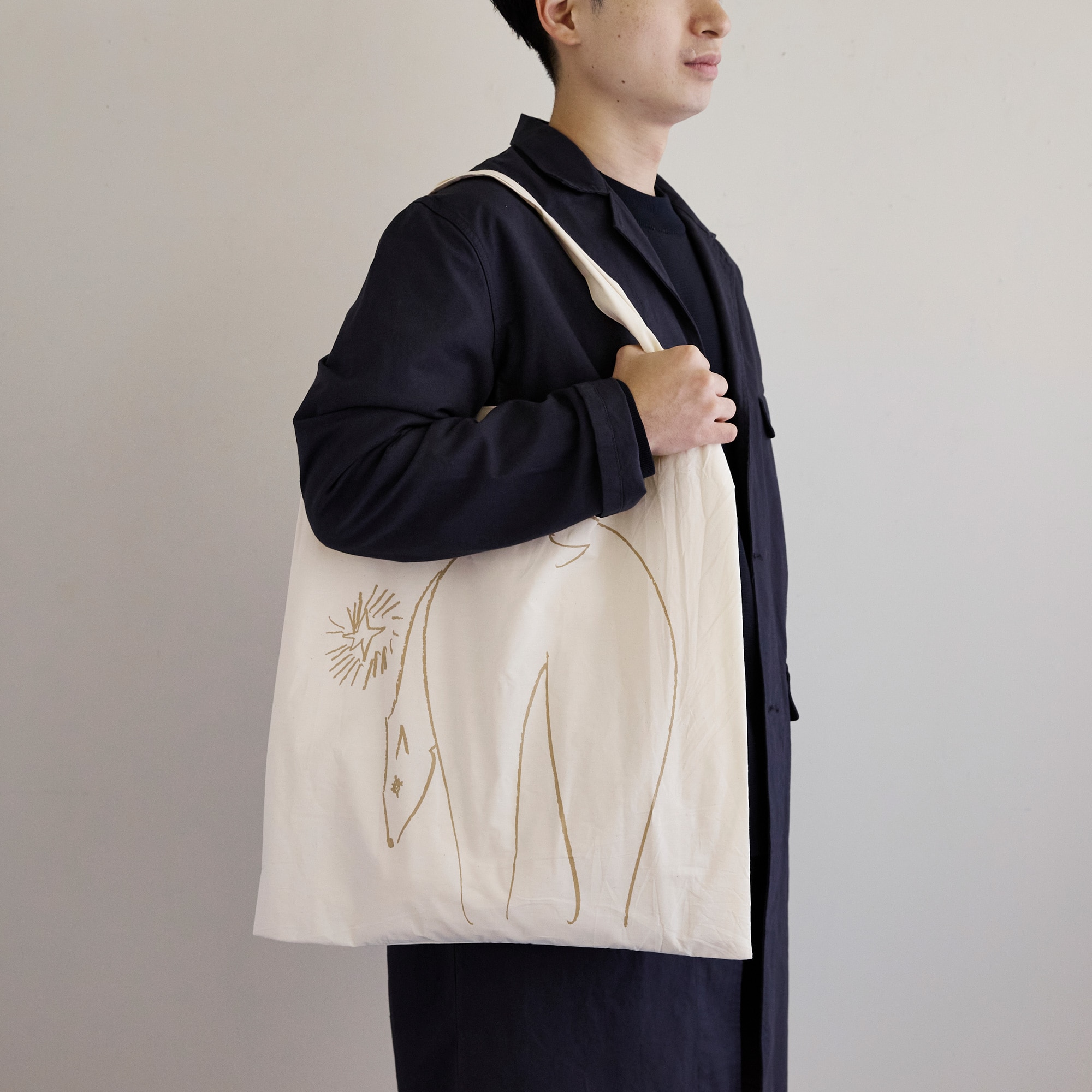 開化堂×山口一郎　ジュエリーケース大&手拭い&ステッカー　新品未使用 IDEE］オリジナル 山口一郎 マルシェバッグ 街 | 無印良品