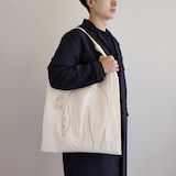 ［ＩＤＥＥ］オリジナル　山口一郎マルシェバッグ　どうぶつ