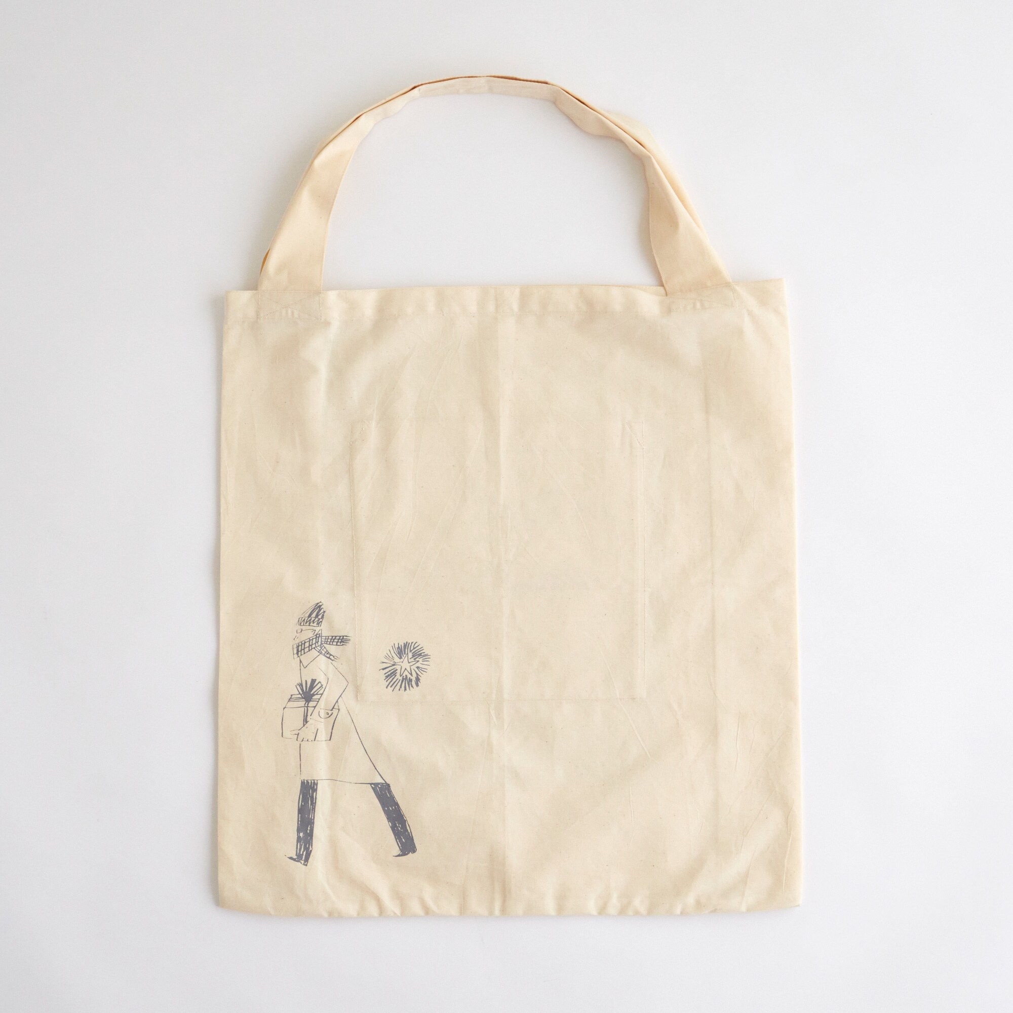 ［ＩＤＥＥ］オリジナル　山口一郎　マルシェバッグ　街