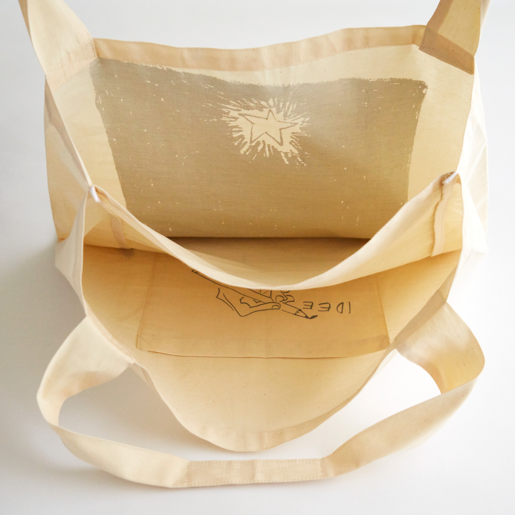 ［ＩＤＥＥ］オリジナル　山口一郎　マルシェバッグ　街