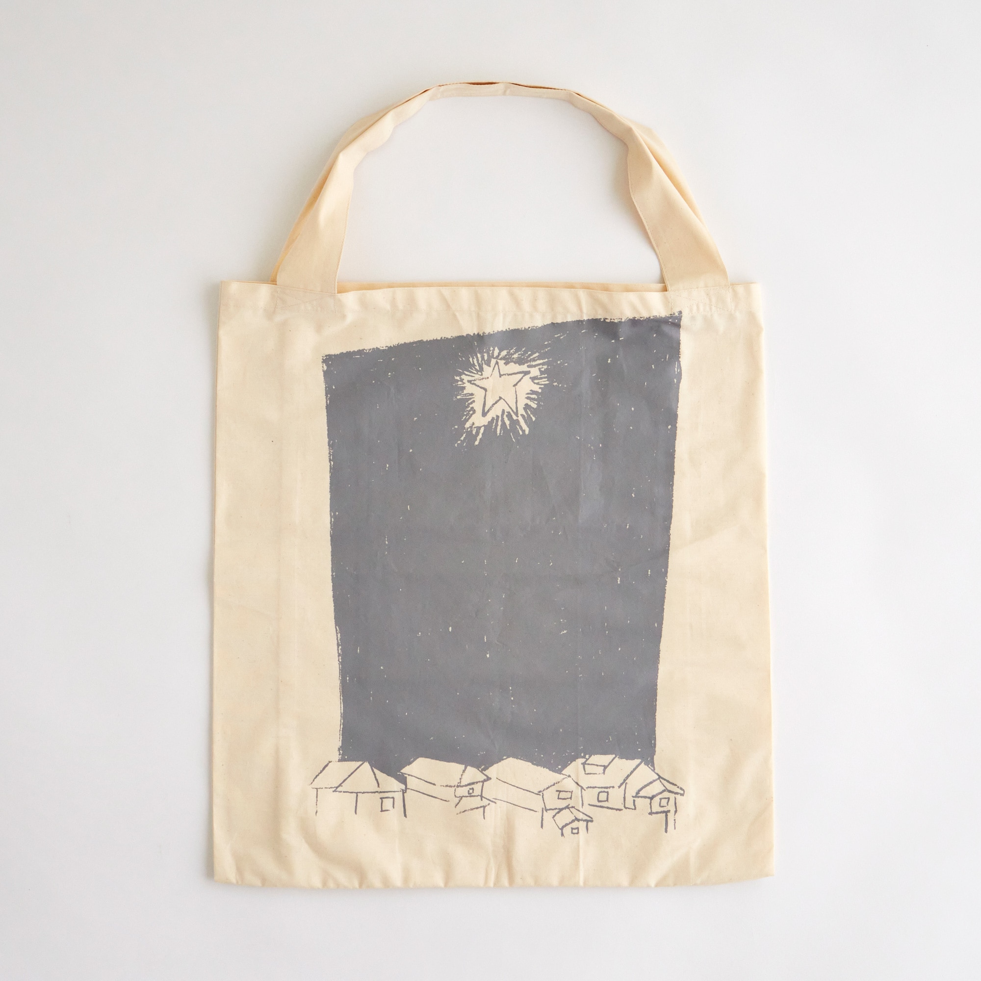 ［ＩＤＥＥ］オリジナル　山口一郎　マルシェバッグ　街