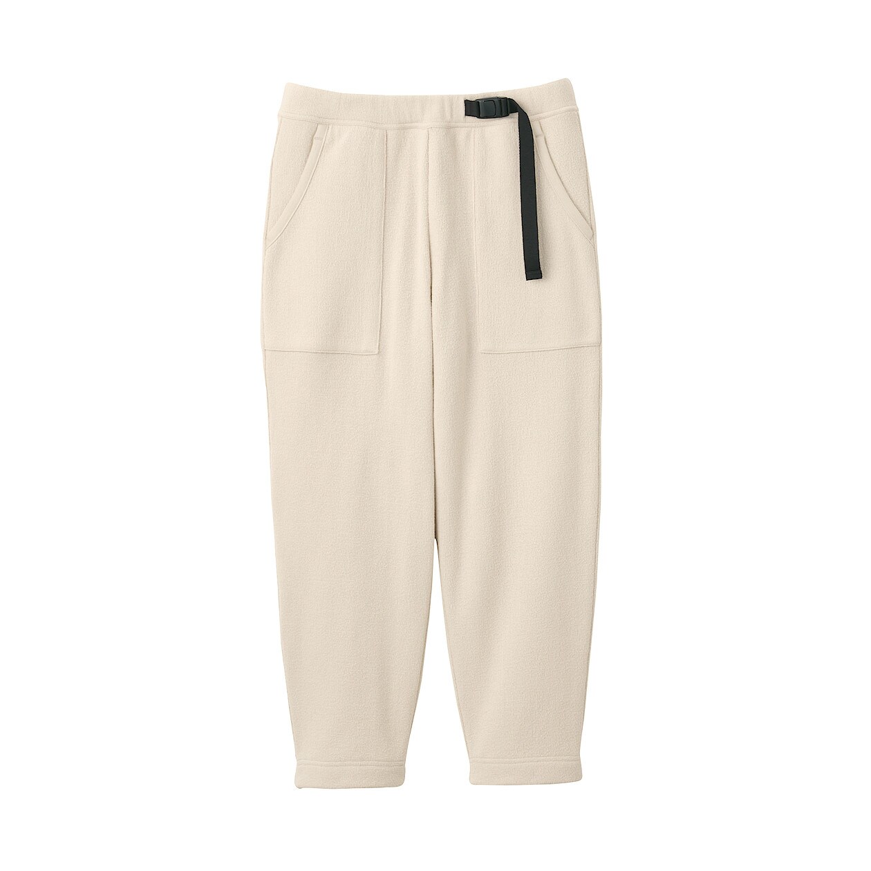 男女兼用 ニットフリースイージーパンツ 男女兼用ｌ ライトベージュ Muji Labo パンツ 通販 無印良品