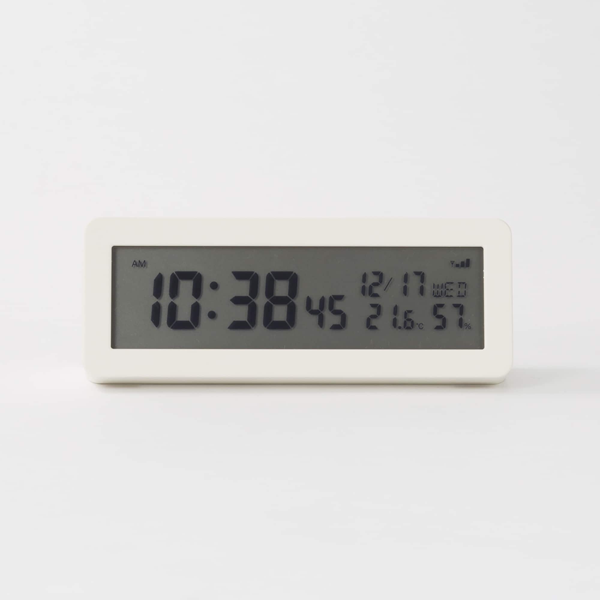 デジタル電波時計（大音量アラーム機能付）