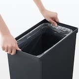 再生ポリプロピレン入りフタが選べるダストボックス