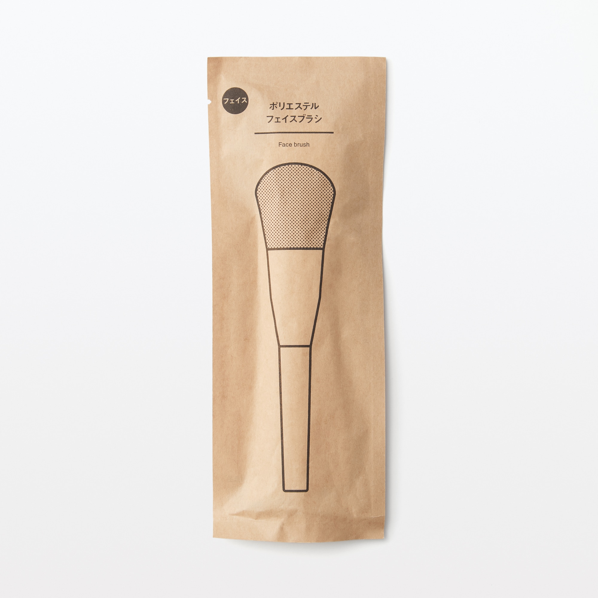 ポリエステルフェイスブラシ