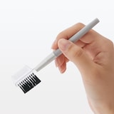 アイブローブラシ　コーム付