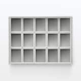 重なるベロアケース格子　アクリルケース用