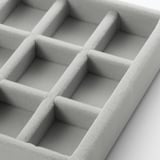 重なるベロアケース格子　アクリルケース用