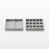 重なるベロアケース格子　アクリルケース用