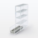 ベロア内箱仕切　メガネ・小物ケース用