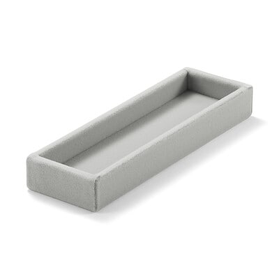 【アクリルメガネ・小物ケース用】ベロア内箱仕切　約幅５×奥行１６．５×高さ２ｃｍ