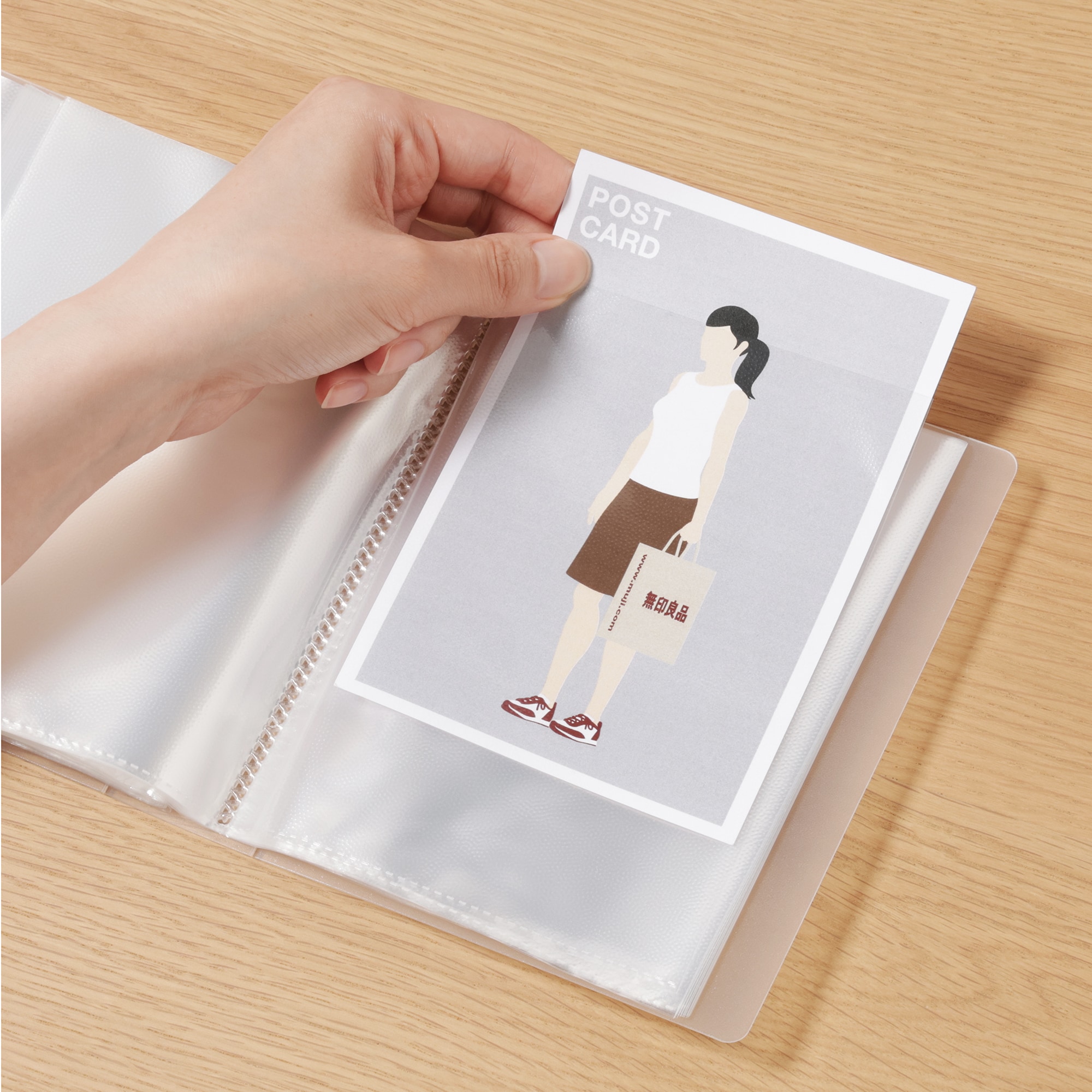 ポリプロピレンフォト・ハガキホルダー