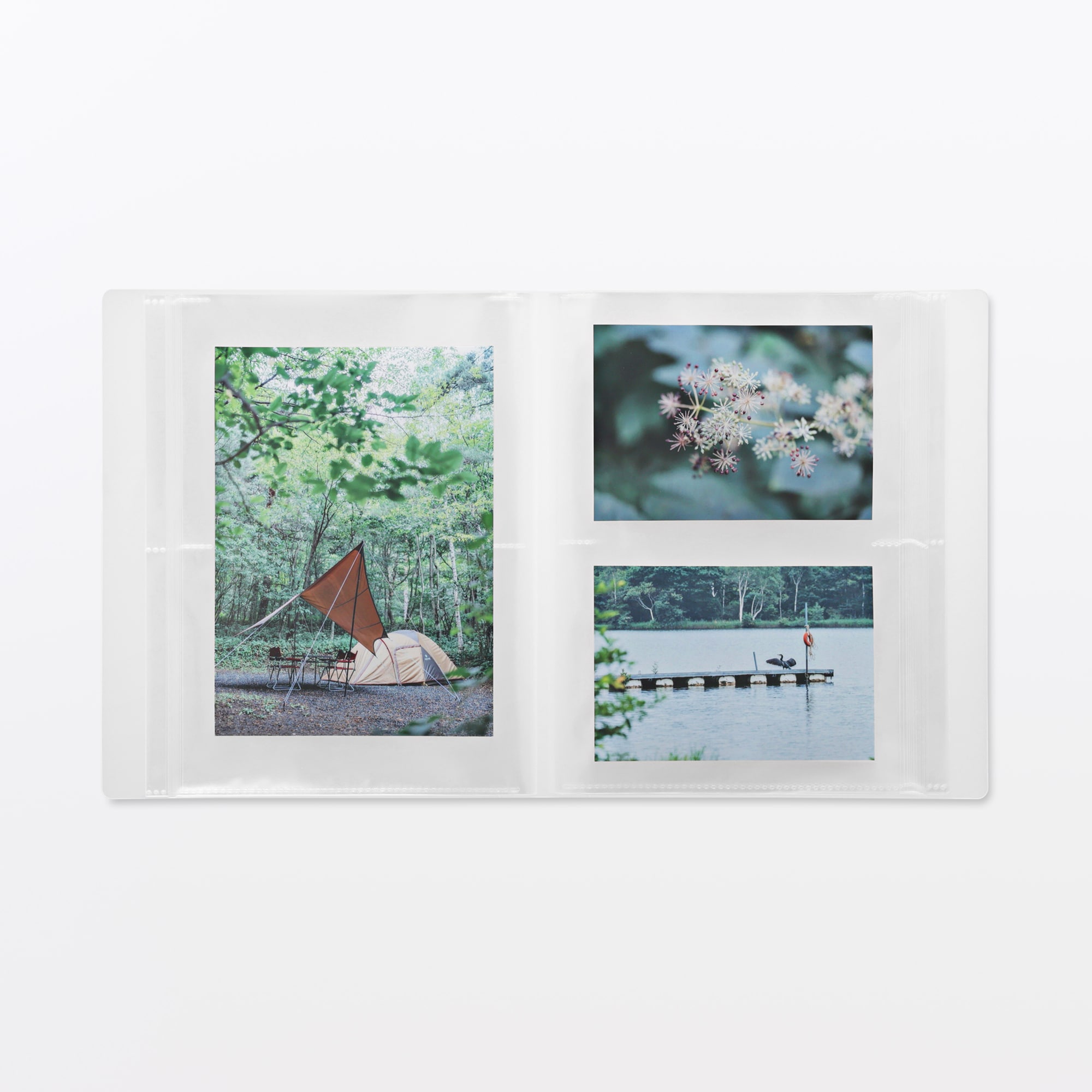 ポリプロピレンフォト・ハガキホルダー・２段