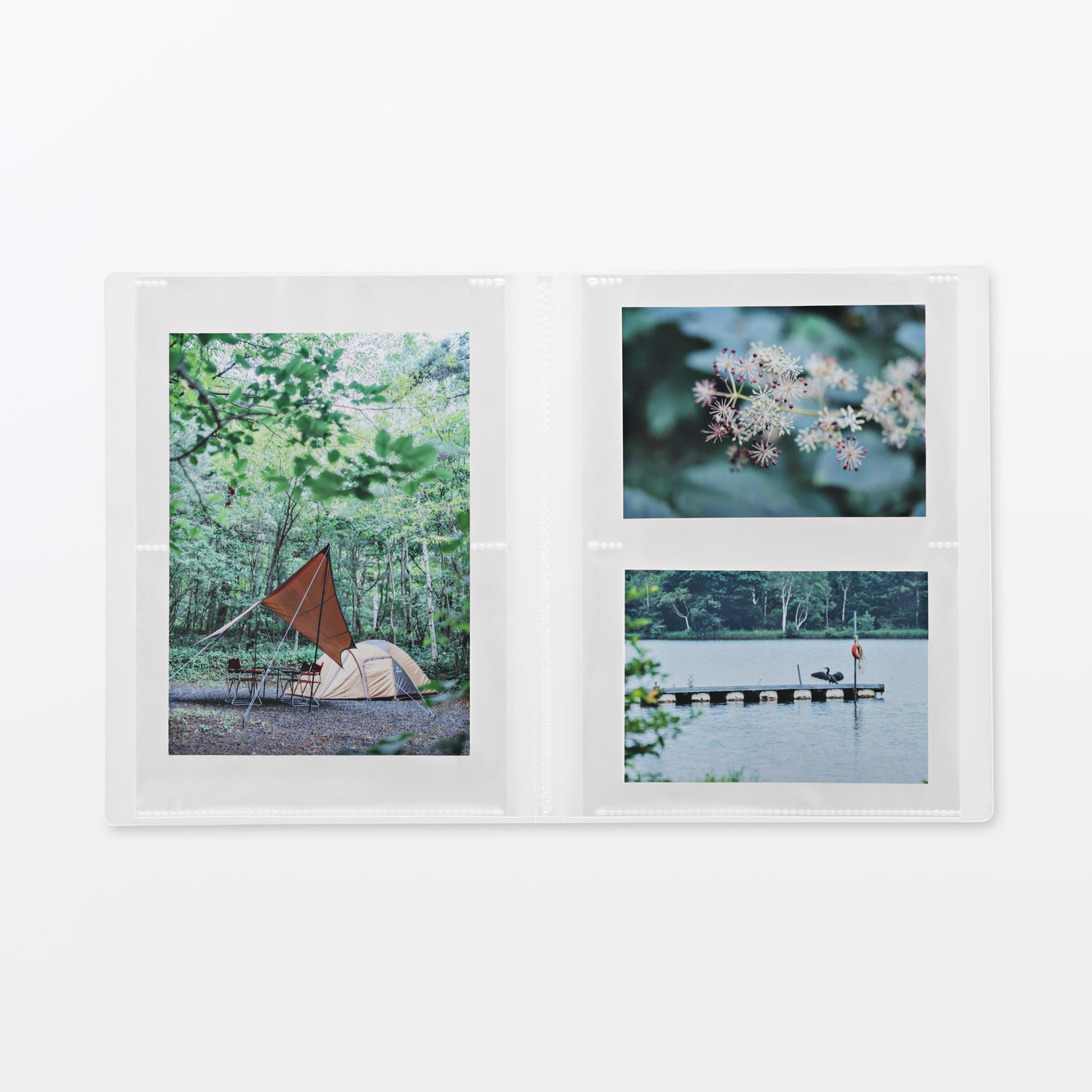 ポリプロピレンフォト・ハガキホルダー・２段