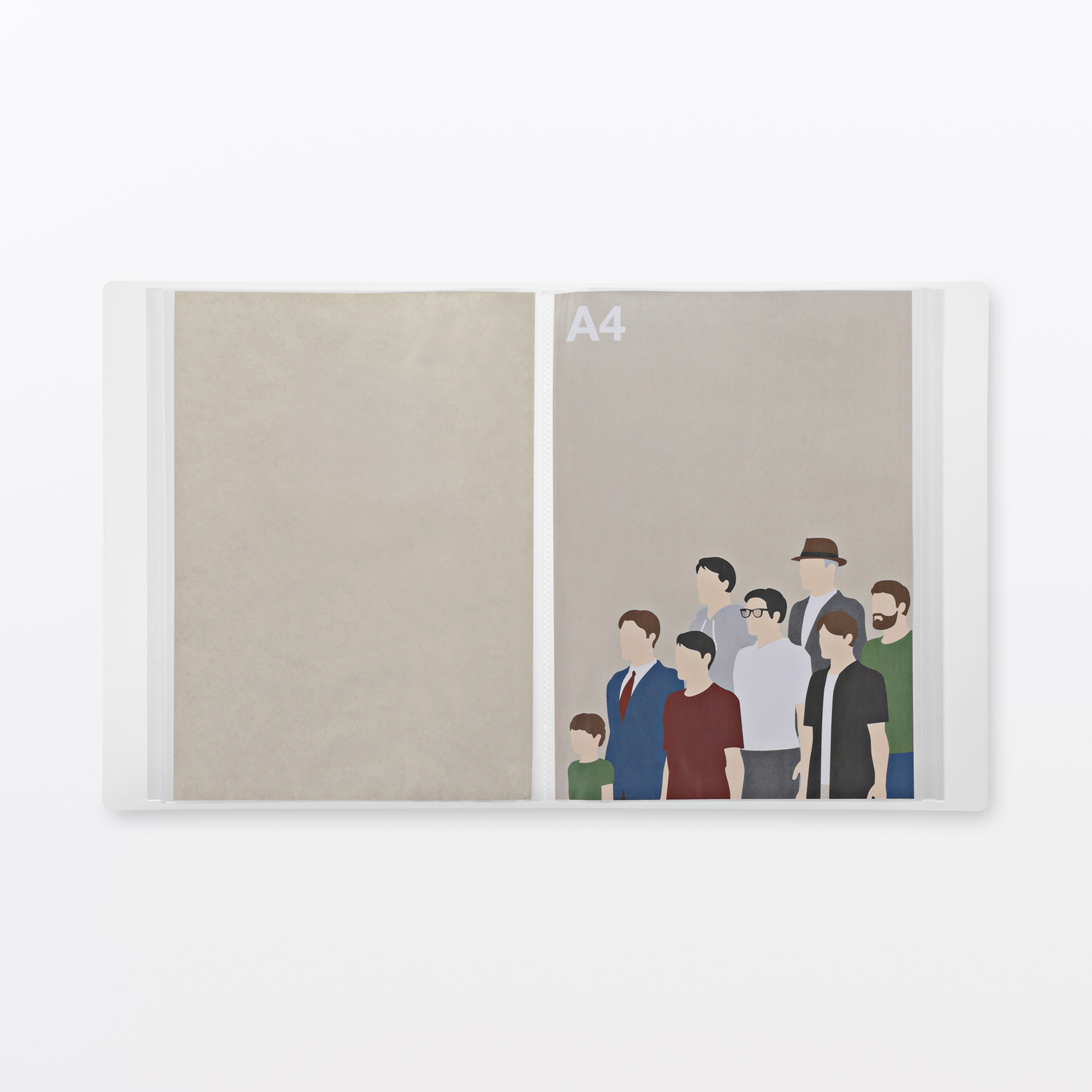 ポリプロピレンソフトフィルムクリアホルダー