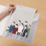 ポリプロピレンソフトフィルムクリアホルダー