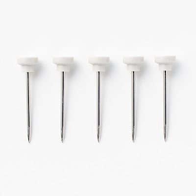 【パーツ】壁に付けられる家具　樹脂金具用ピン　５本セット