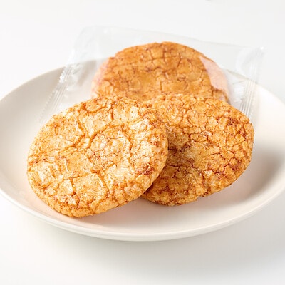 【大袋】　醤油せんべい　１０枚