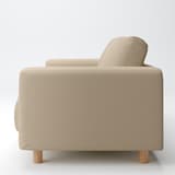 綿帆布　ソファ本体　２シーター　フェザーポケットコイル用カバー