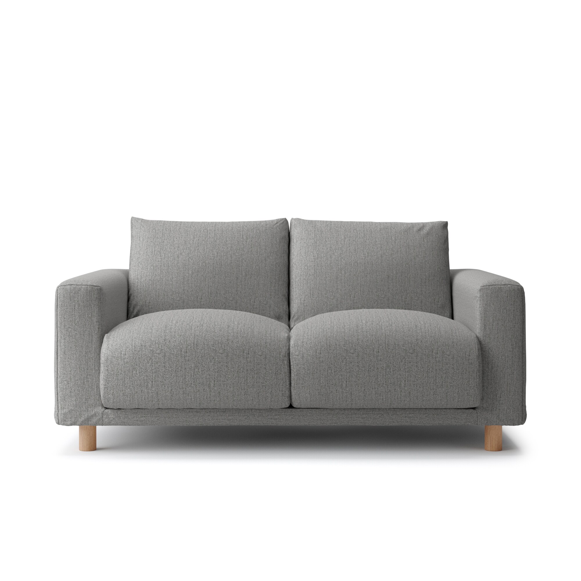 綿帆布　ソファ本体　２シーター　フェザーポケットコイル用カバー