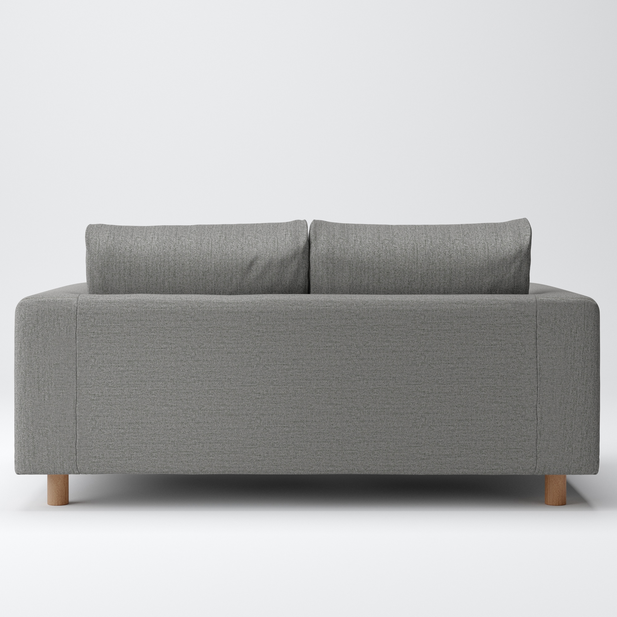 綿帆布　ソファ本体　２シーター　フェザーポケットコイル用カバー