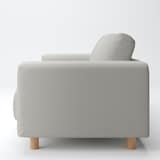 綿帆布　ソファ本体　２シーター　フェザーポケットコイル用カバー