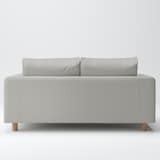 綿帆布　ソファ本体　２シーター　フェザーポケットコイル用カバー