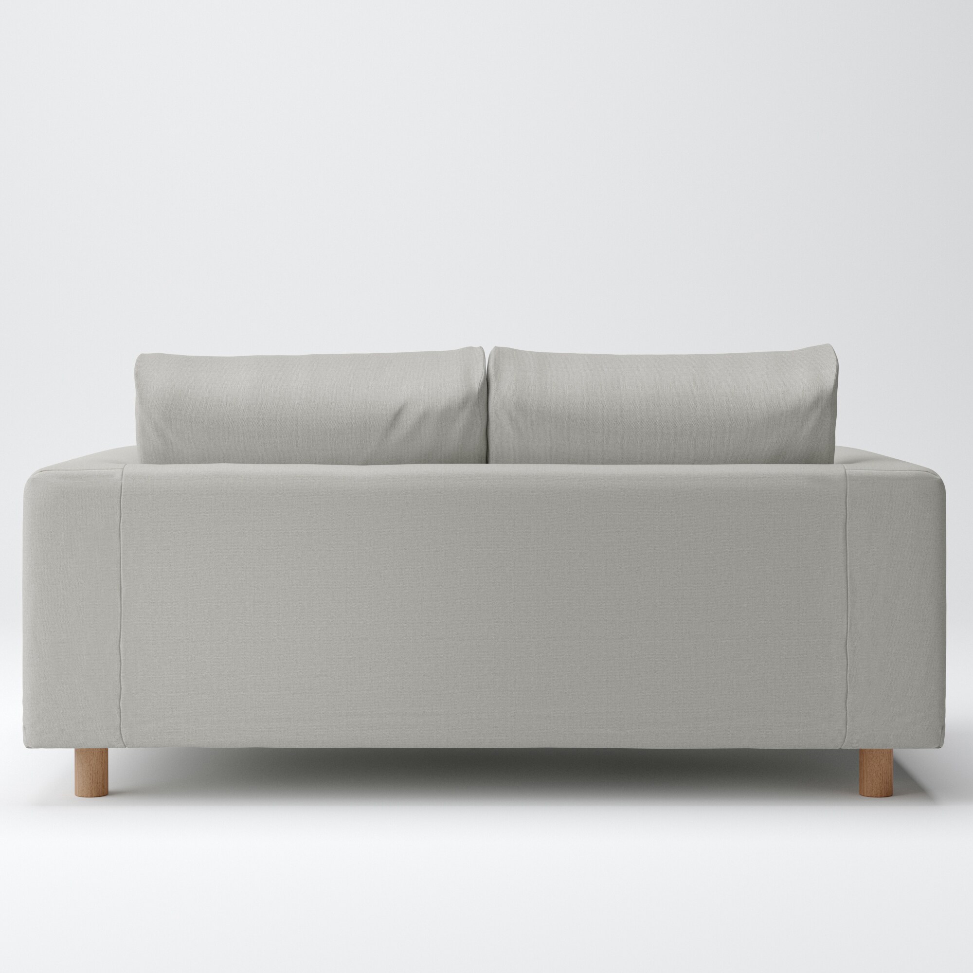 綿帆布　ソファ本体　２シーター　フェザーポケットコイル用カバー