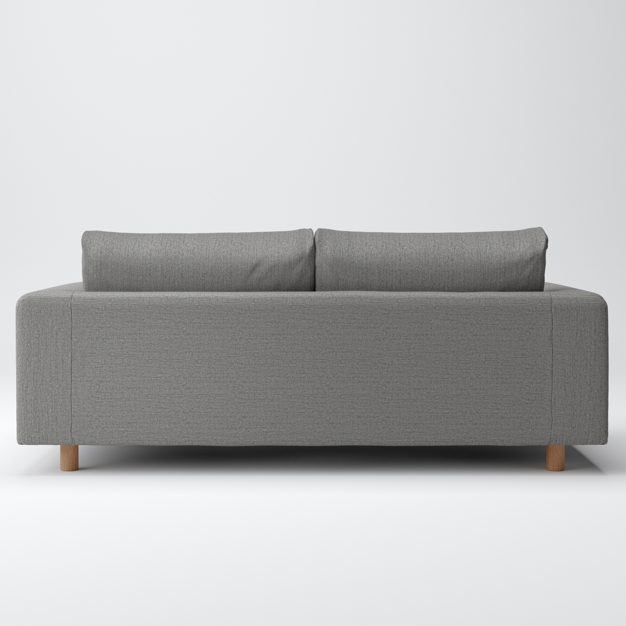 綿帆布　ソファ本体　２．５シーター　フェザーポケットコイル用カバー