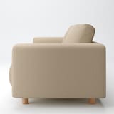 綿帆布　ソファ本体　３シーター　フェザーポケットコイル用カバー