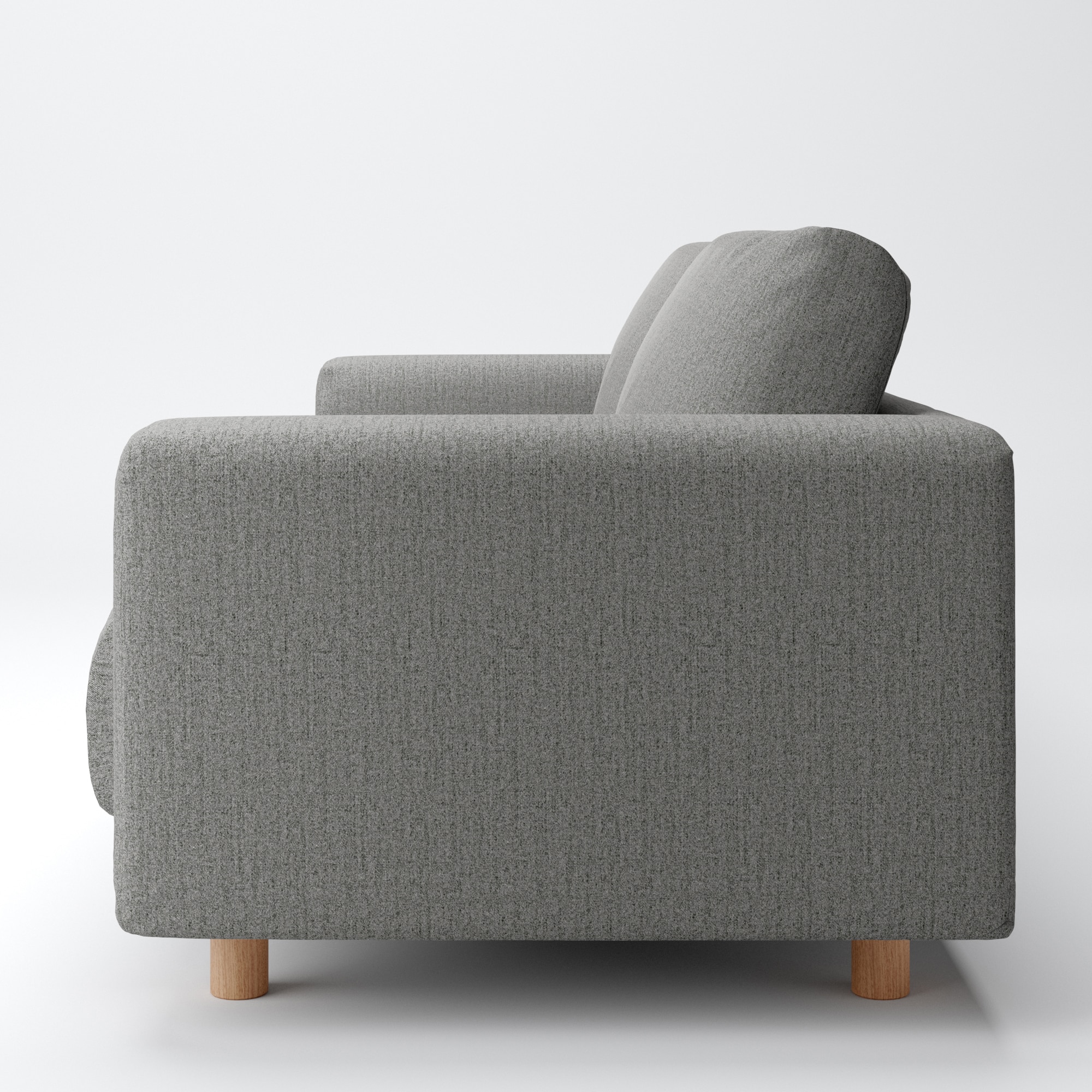 綿帆布　ソファ本体　３シーター　フェザーポケットコイル用カバー