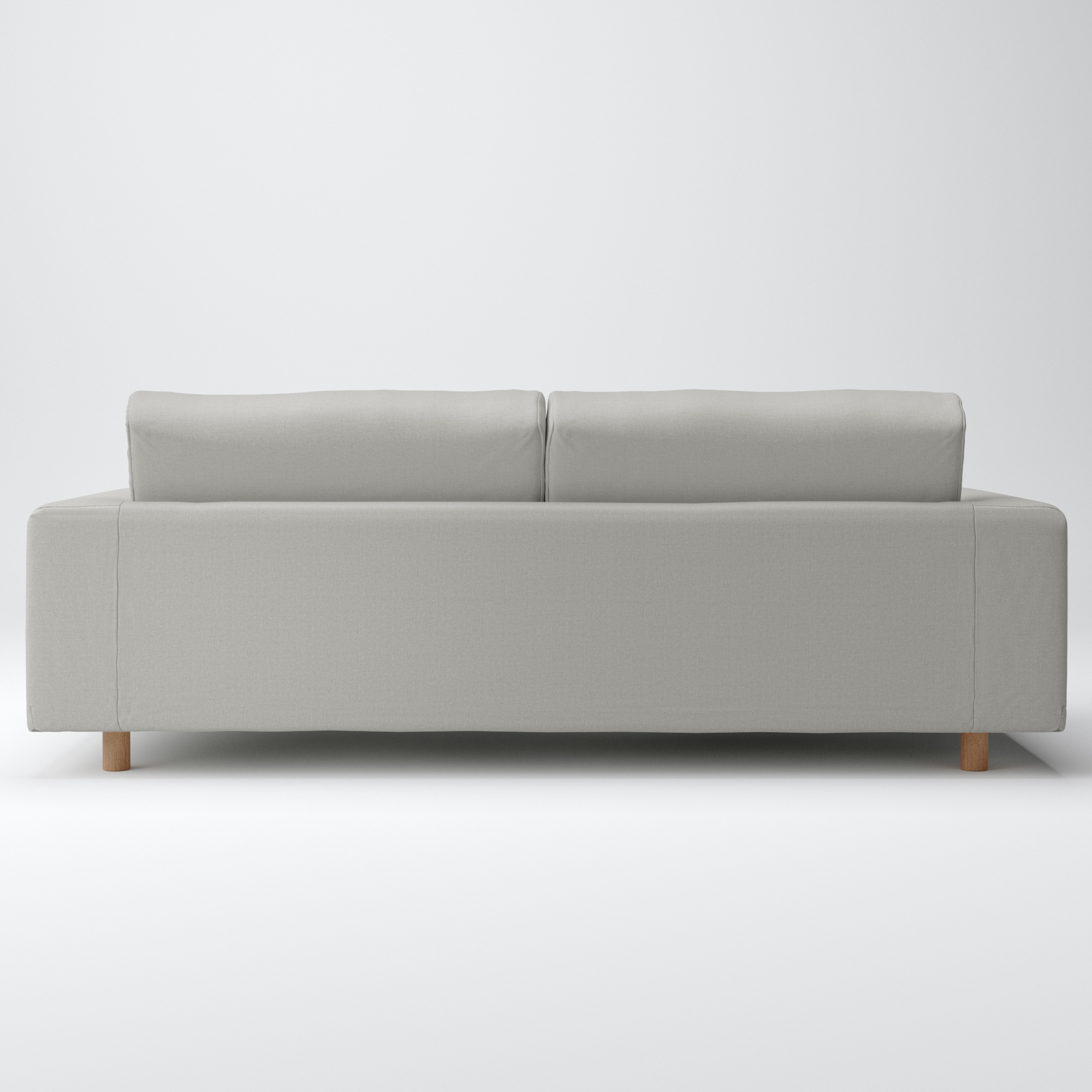 綿帆布　ソファ本体　３シーター　ウレタンポケットコイル用カバー