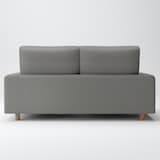 綿帆布　ソファ本体　２．５シーター　フェザーポケットコイル　ハイバック用カバー