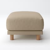 綿帆布　ソファ本体　オットマン　ウレタンポケットコイル用カバー