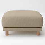 綿帆布　ソファ本体　オットマン　ウレタンポケットコイル用カバー