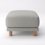 綿帆布　ソファ本体　オットマン　ウレタンポケットコイル用カバー