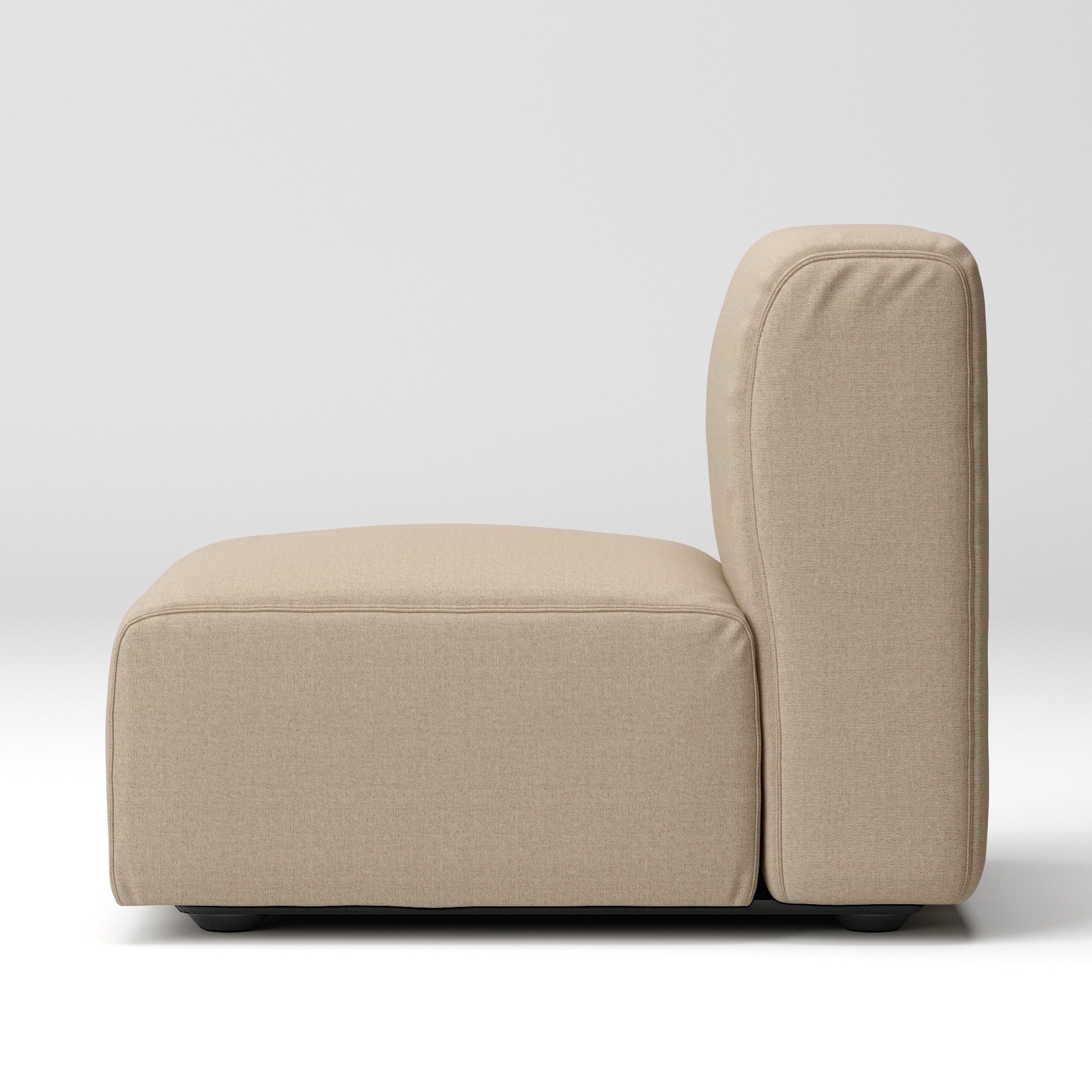 綿帆布　ユニットソファ　アームレス　小用カバー