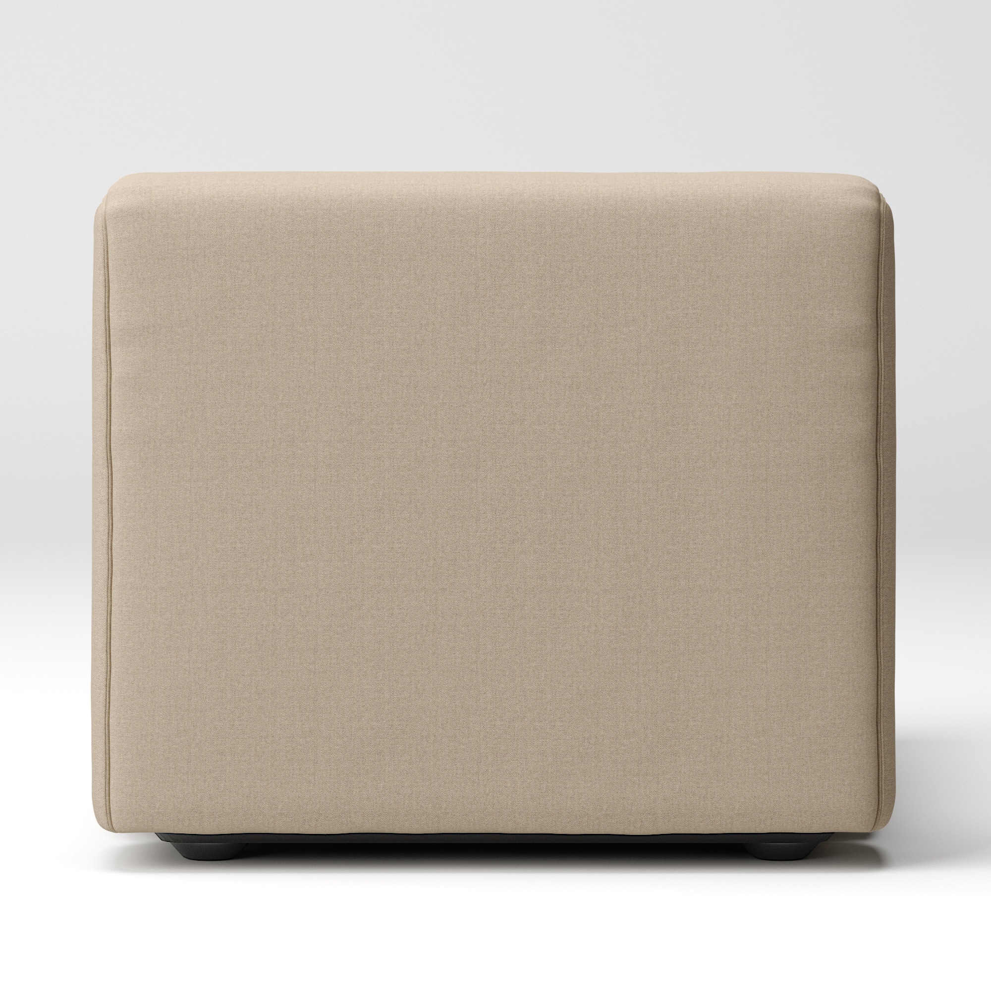 綿帆布　ユニットソファ　アームレス　大　幅７７ｃｍ用カバー