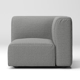 綿帆布　ユニットソファ　アーム付　小用カバー