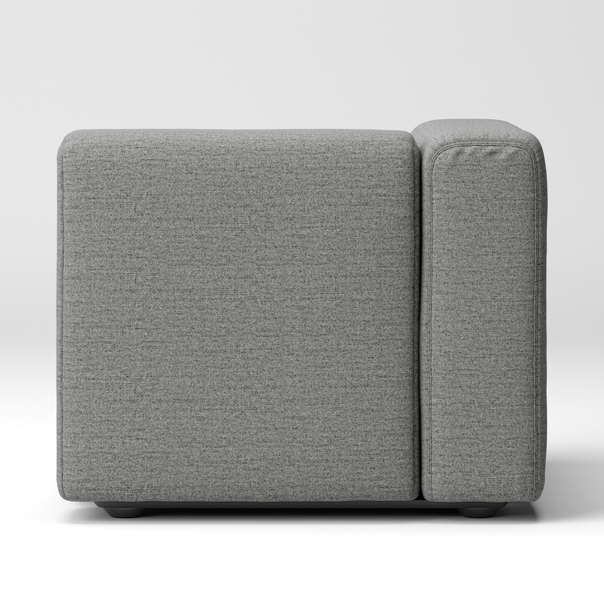 綿帆布　ユニットソファ　アーム付　小用カバー